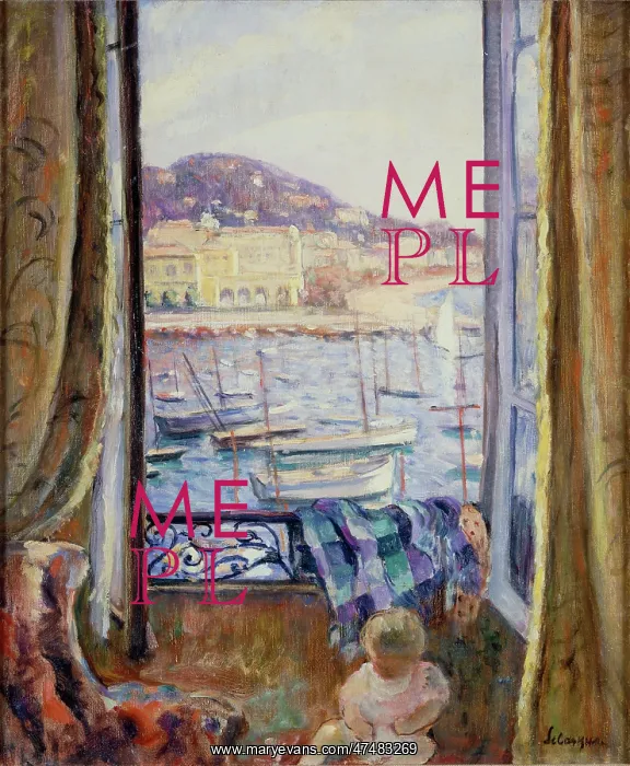: Window looking out to harbour at Antibes : Window looking out to harbour at Antibes