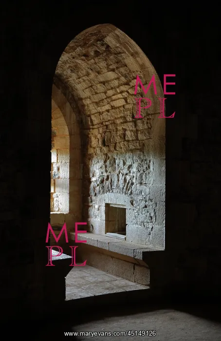 : Window seat, Lord's Chamber, Great Tower, Chateau : Window seat, Lord's Chamber, Great Tower, Chateau