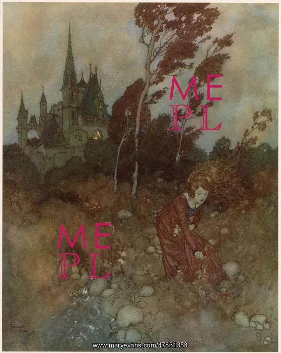 : The Wind's Tale - Edmund Dulac : The Wind's Tale - Edmund Dulac