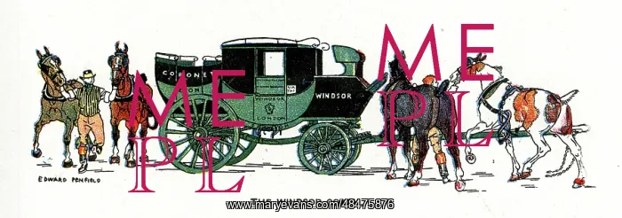  : The Windsor Coach by Edward Penfield