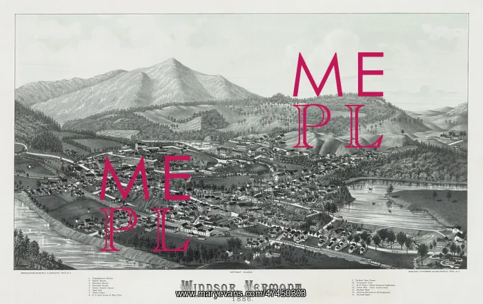  : Windsor, Vermont. 1886