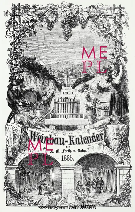 : Wine-growing calendar 1885 : Wine-growing calendar 1885
