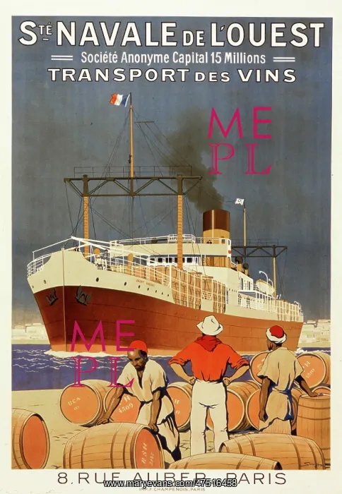 : Wine shipping poster : Wine shipping poster