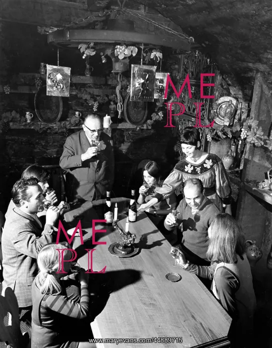 : WINE TASTING 1960S : WINE TASTING 1960S