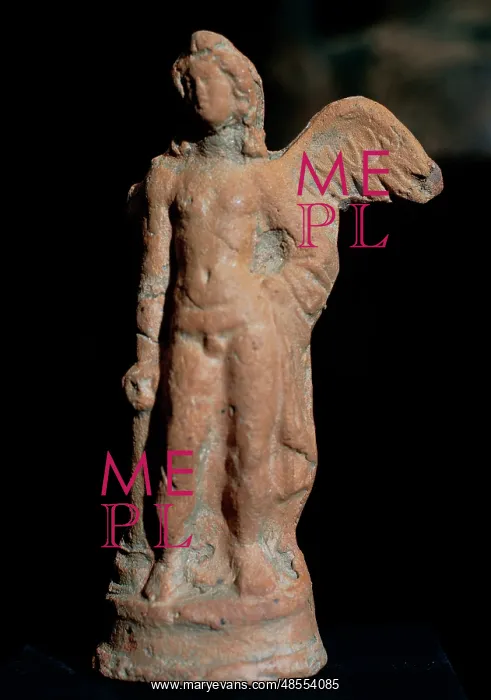 : Winged cherub. 3rd century BC