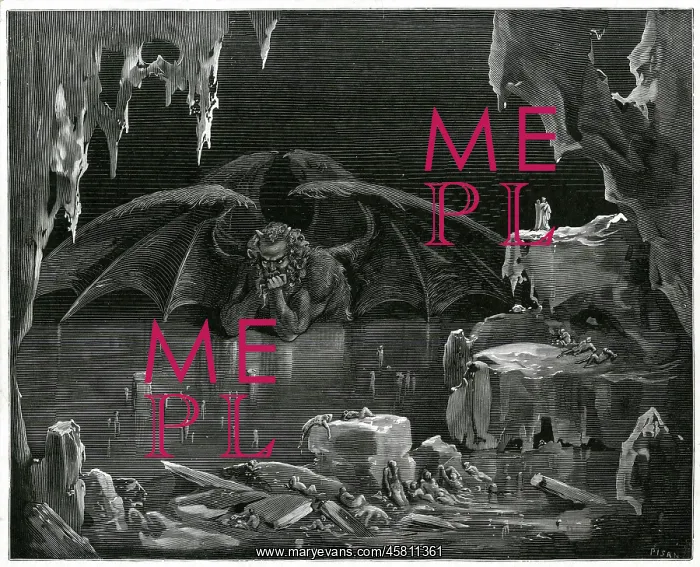 : Winged Demon in Lair : Winged Demon in Lair