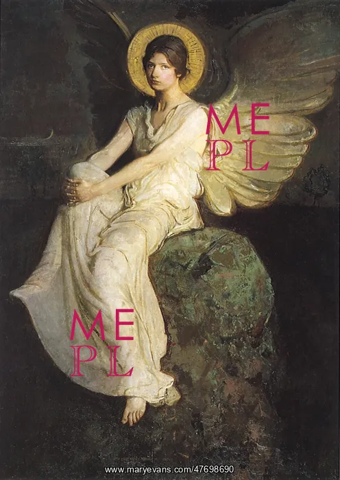  : Winged Figure Seated upon a Rock