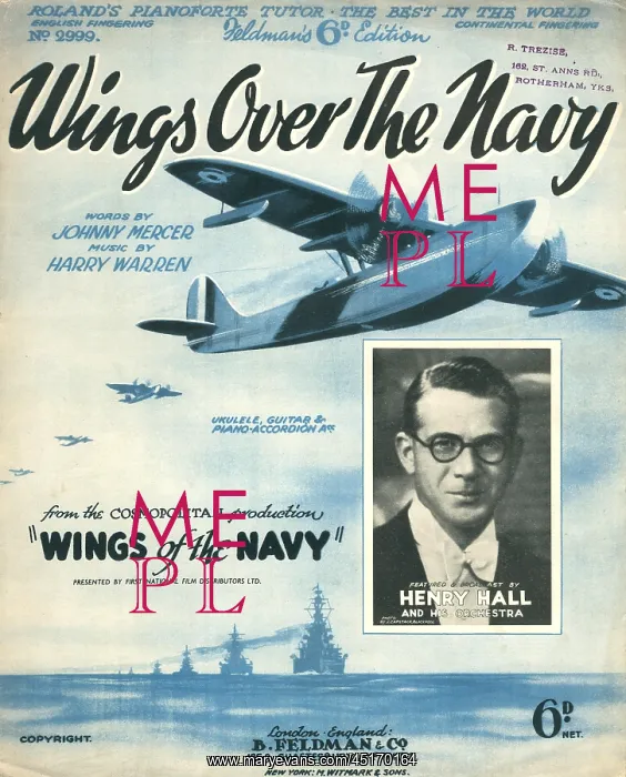 : Wings Over The Navy, Music Cover : Wings Over The Navy, Music Cover