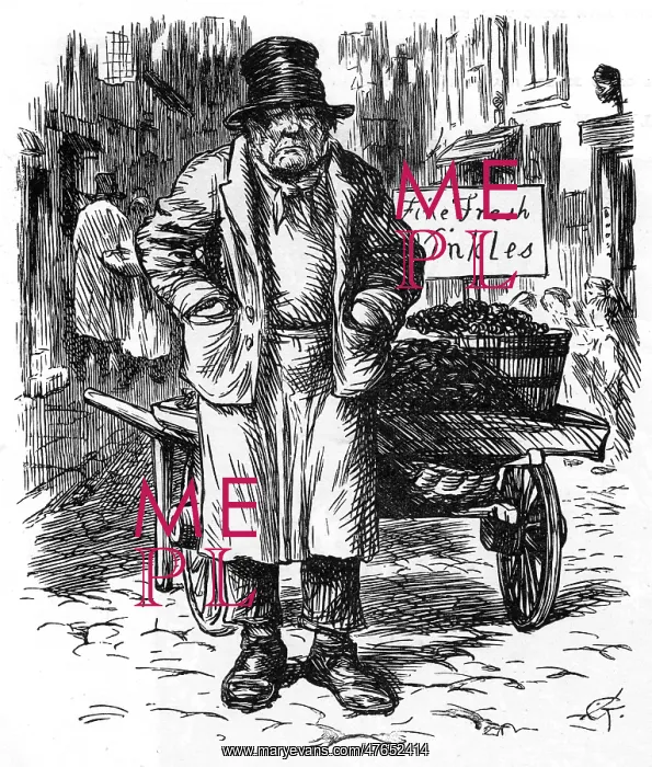  : Winkle seller, 1869