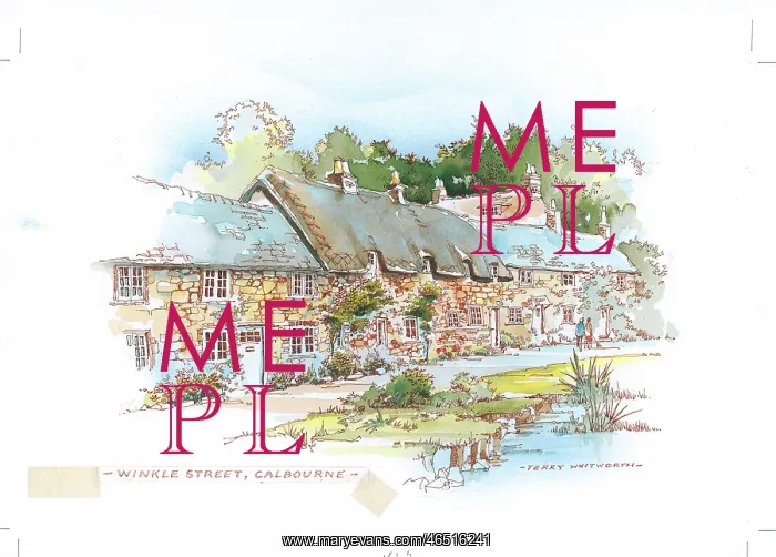 : Winkle Street, Calbourne, Isle of Wight : Winkle Street, Calbourne, Isle of Wight