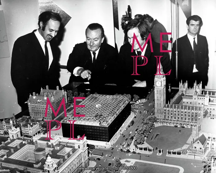 : The winning model of the Parliamentary building : The winning model of the Parliamentary building