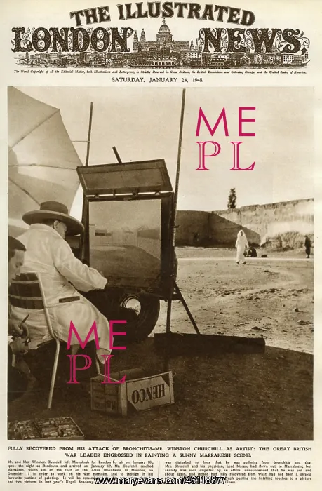 : Winston Churchill as artist : Winston Churchill as artist