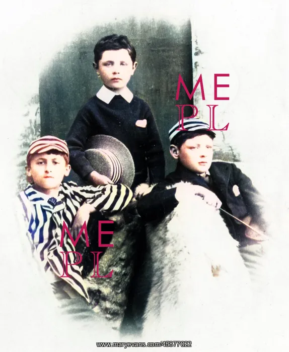 : Winston Churchill as a boy : Winston Churchill as a boy