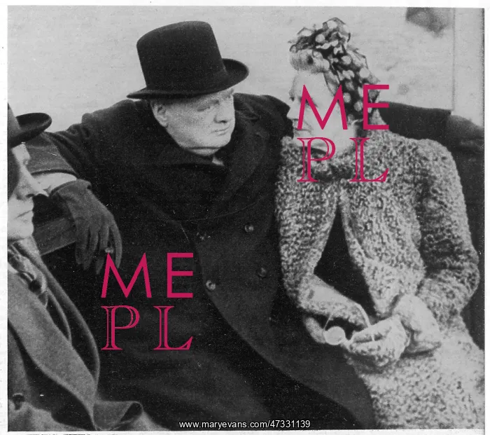 : Winston Churchill and Clementine : Winston Churchill and Clementine