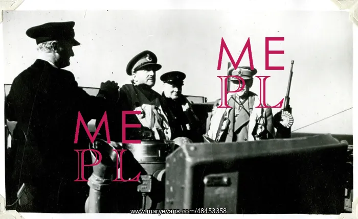 : Winston Churchill and General Smuts, WW2 : Winston Churchill and General Smuts, WW2
