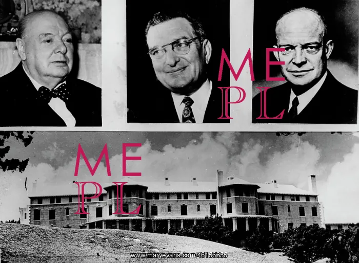 : Winston Churchill, Joseph Laniel, Dwight D Eisenhower : Winston Churchill, Joseph Laniel, Dwight D Eisenhower