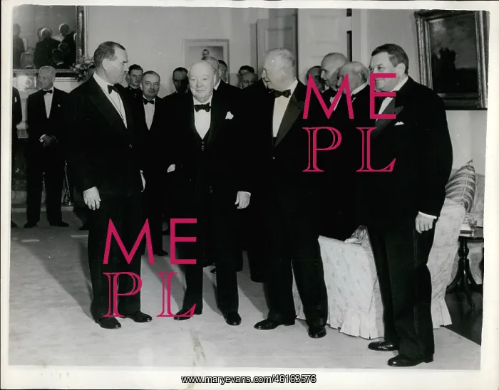 : Winston Churchill, Joseph Laniel, Dwight D Eisenhower : Winston Churchill, Joseph Laniel, Dwight D Eisenhower