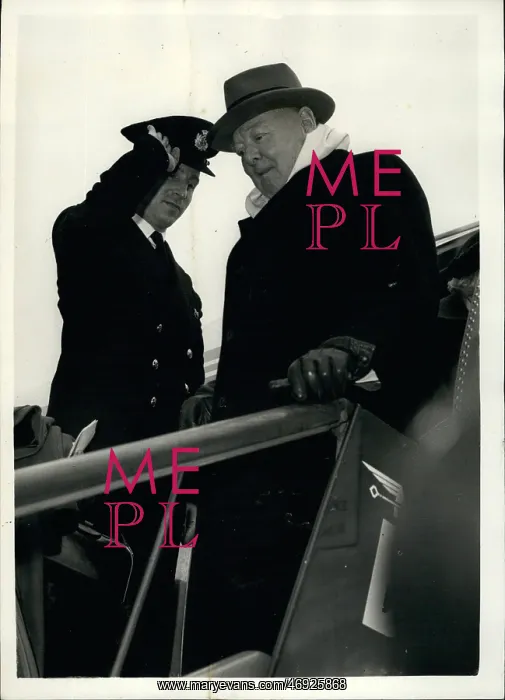: Winston Churchill returns to London after convalescing : Winston Churchill returns to London after convalescing