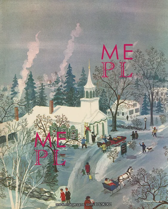  : Winter Church Scene