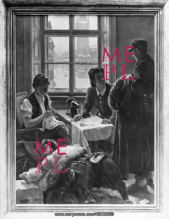 : Winter clothing collection for the Eastern Front in Prague : Winter clothing collection for the Eastern Front in Prague
