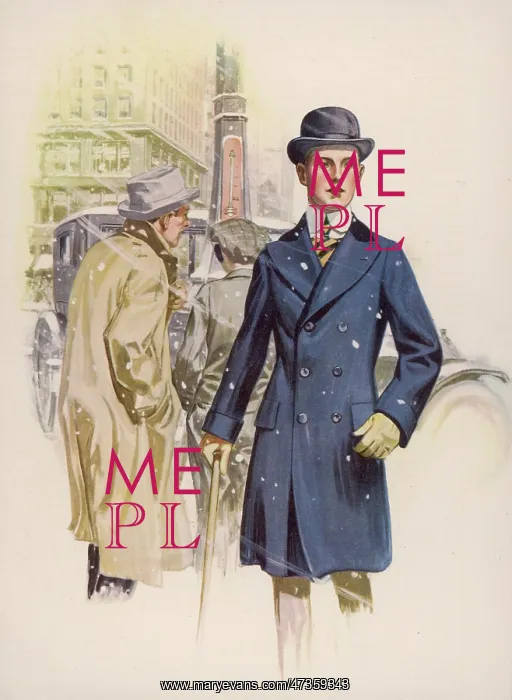 : Winter Coat 1914 : Winter Coat 1914