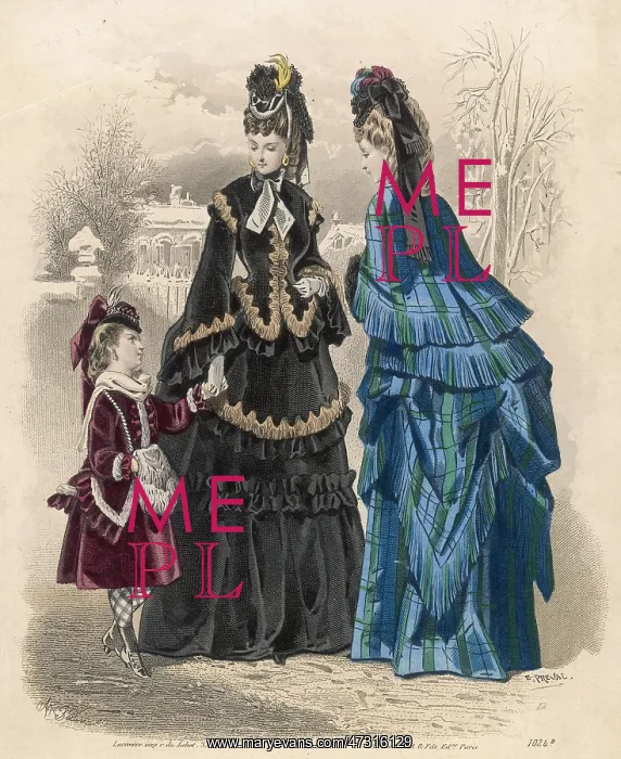 : Winter Fashions 1871 : Winter Fashions 1871