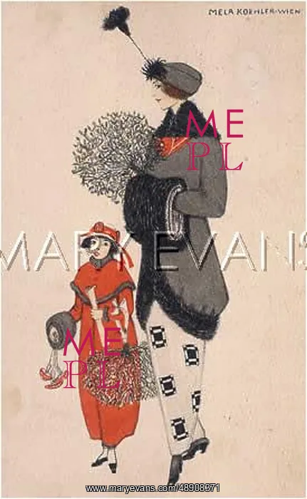 : WINTER FASHIONS C.1913 : WINTER FASHIONS C.1913