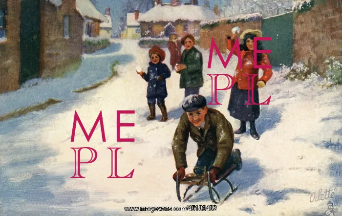 : Winter games in main street : Winter games in main street