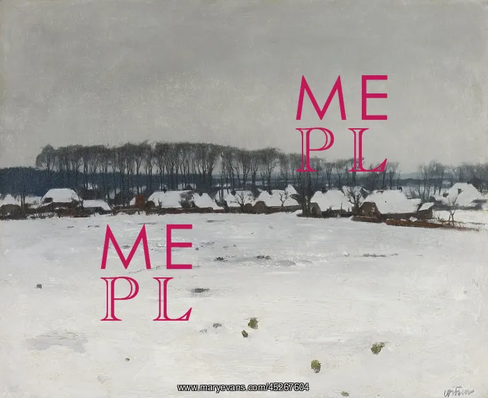 : Winter Landscape : Winter Landscape