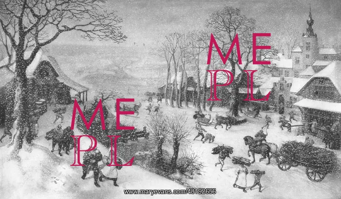 : Winter landscape : Winter landscape