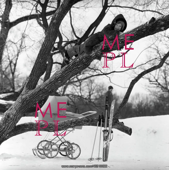 : In winter park, 1981 : In winter park, 1981