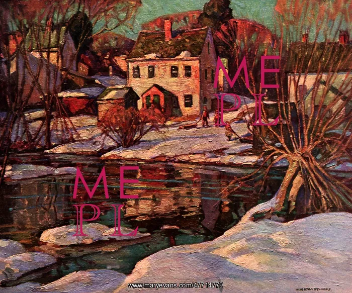  : Winter on Riverbank