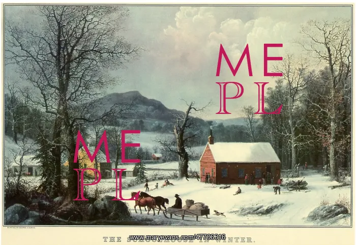  : Winter Schoolhouse