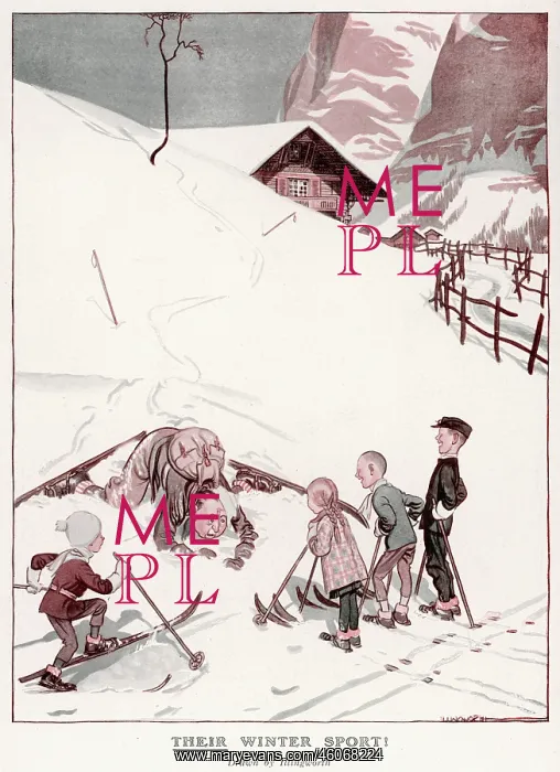 : Their Winter Sport by Illingworth : Their Winter Sport by Illingworth