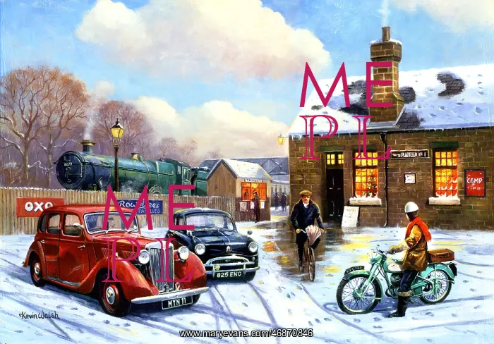 : Winter At The Station : Winter At The Station