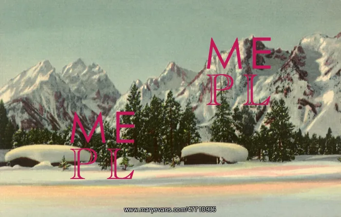  : Winter in the Tetons