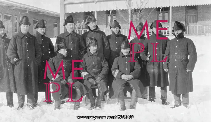 : WINTER UNIFORMS circa 1911 : WINTER UNIFORMS circa 1911