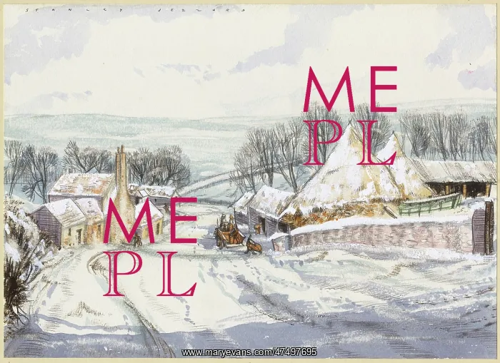 : A Winter's Landscape from ? Barrow Farm : A Winter's Landscape from ? Barrow Farm