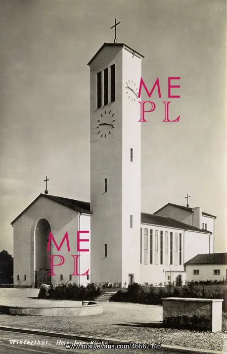 : Winterthur - Herz Jesu Kirche : Winterthur - Herz Jesu Kirche