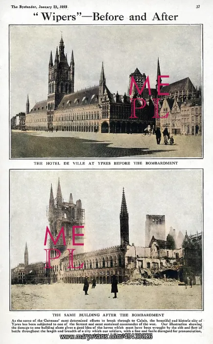 : Wipers-Before and After, 1915 : Wipers-Before and After, 1915