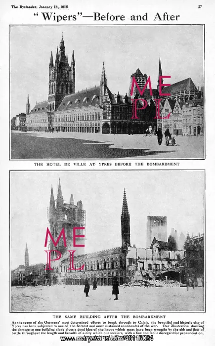 : Wipers-Before and After, 1915 : Wipers-Before and After, 1915