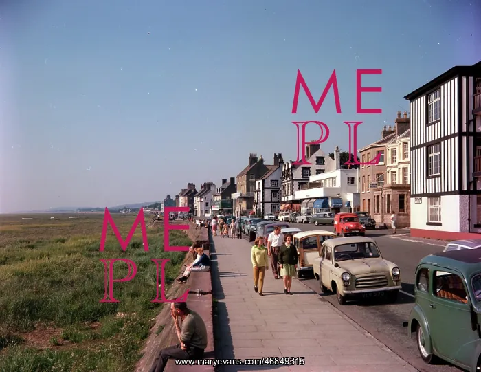 : The Wirral - The promenade, Parkgate : The Wirral - The promenade, Parkgate