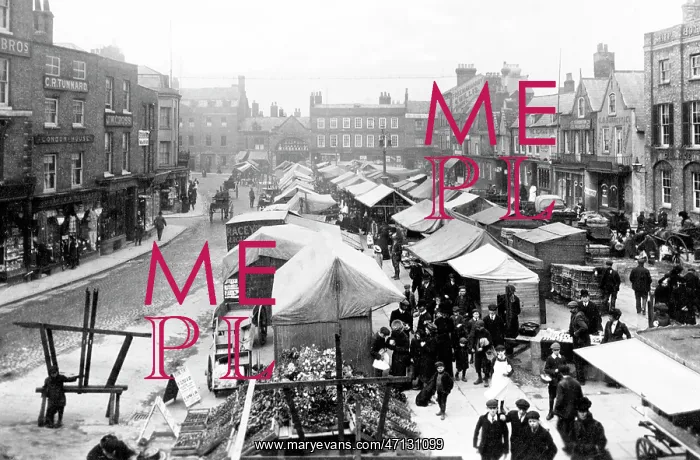  : Wisbech Market early 1900s