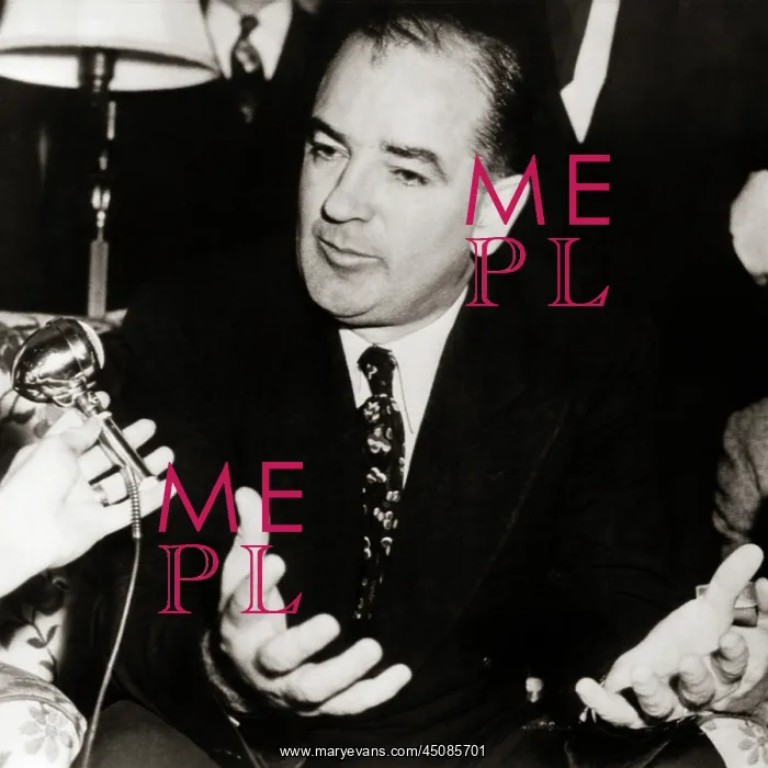 : Wisconsin Senator Joseph Raymond Mccarthy : Wisconsin Senator Joseph Raymond Mccarthy