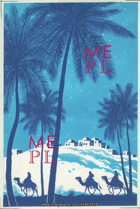 : Three Wise Men ? on camels : Three Wise Men ? on camels
