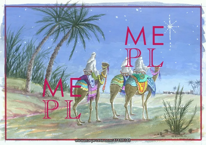 : The Three Wise Men on Camels : The Three Wise Men on Camels