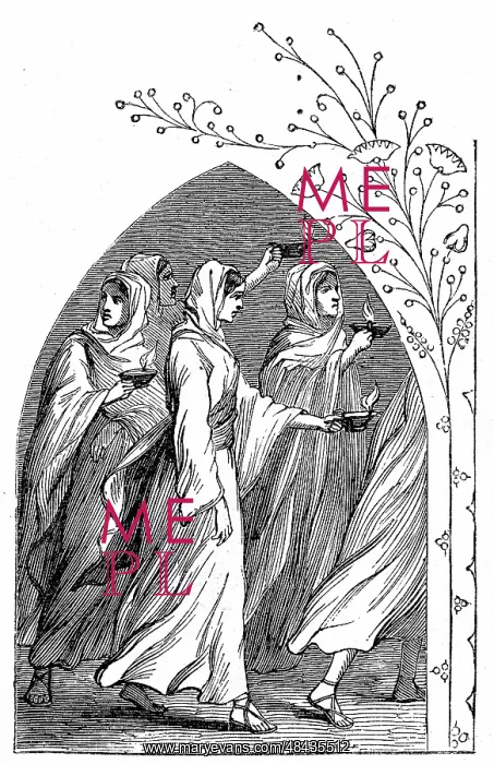 : The Wise Virgins going to meet the bridegroom : The Wise Virgins going to meet the bridegroom