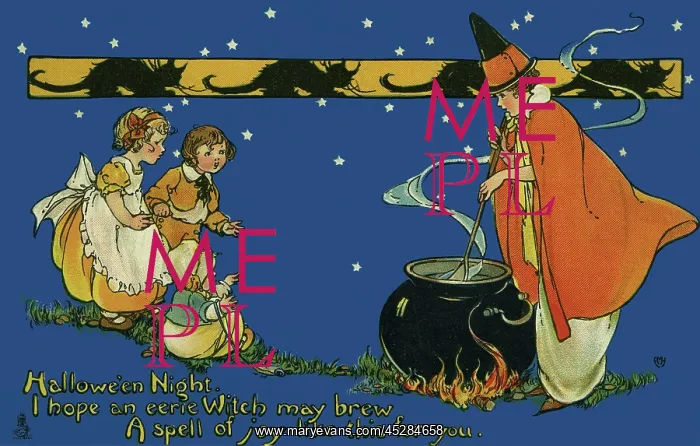 : Witch at Halloween : Witch at Halloween