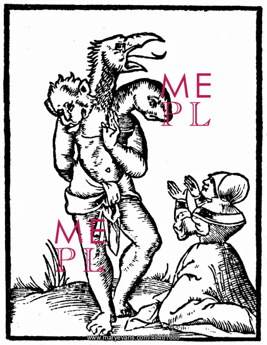 : Witch summoning up a monster. This was supposed : Witch summoning up a monster. This was supposed