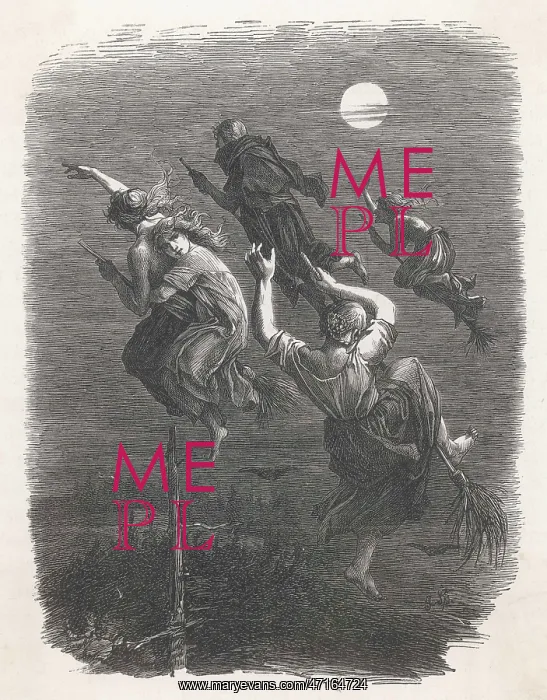  : Witches on broomsticks